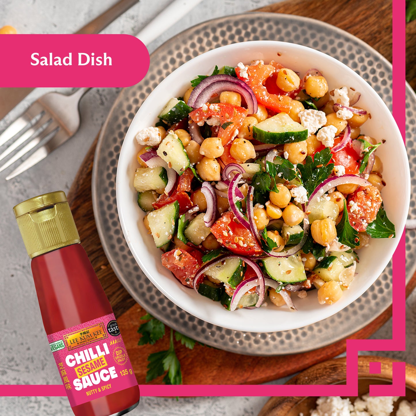 Lee Kum Kee Sesame Chilli Sauce 135g (Short Dated)