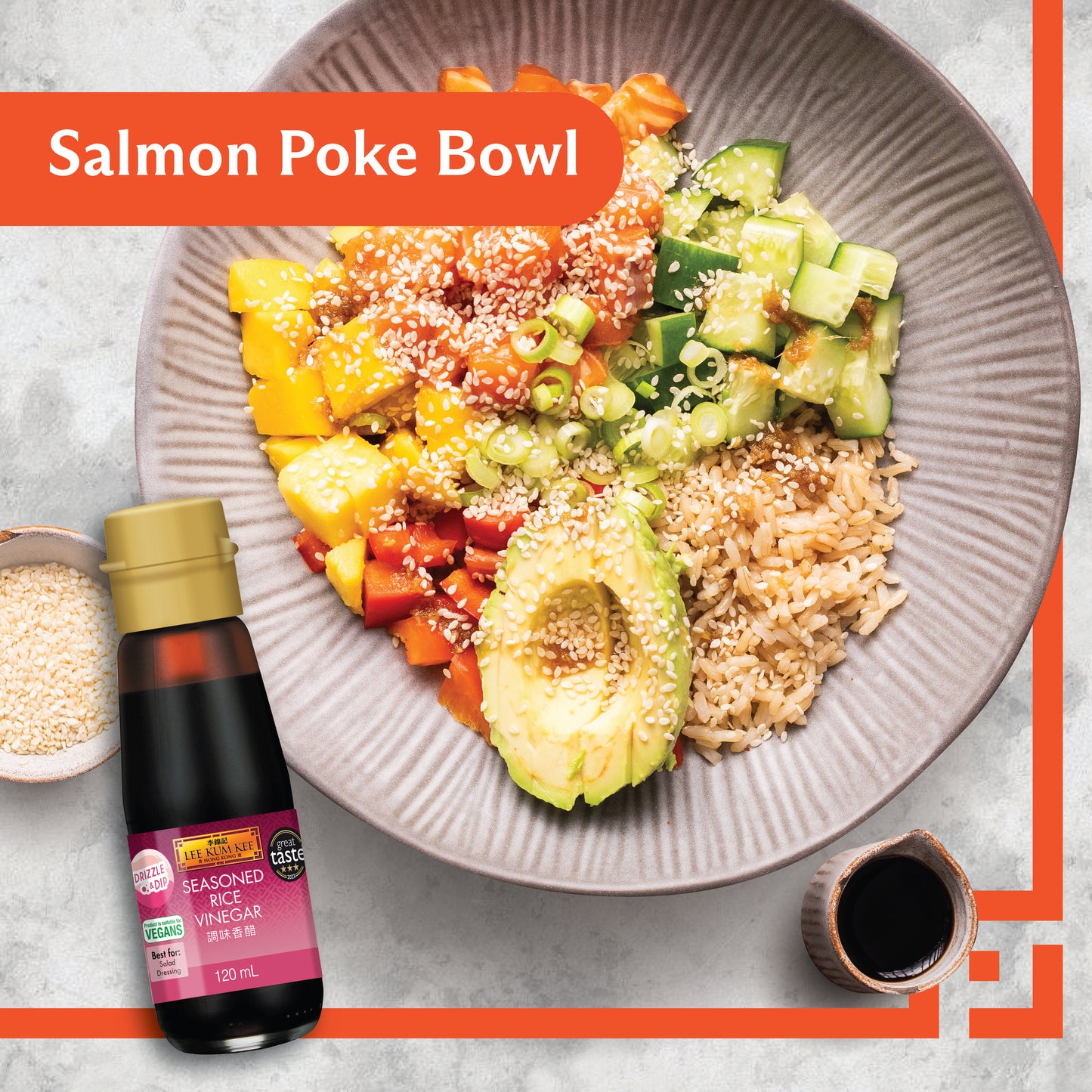 Lee Kum Kee Seasoned Rice Vinegar 120ml