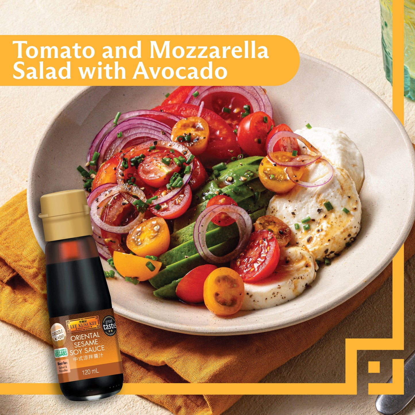 Lee Kum Kee Oriental Sesame Soy Sauce 120ml