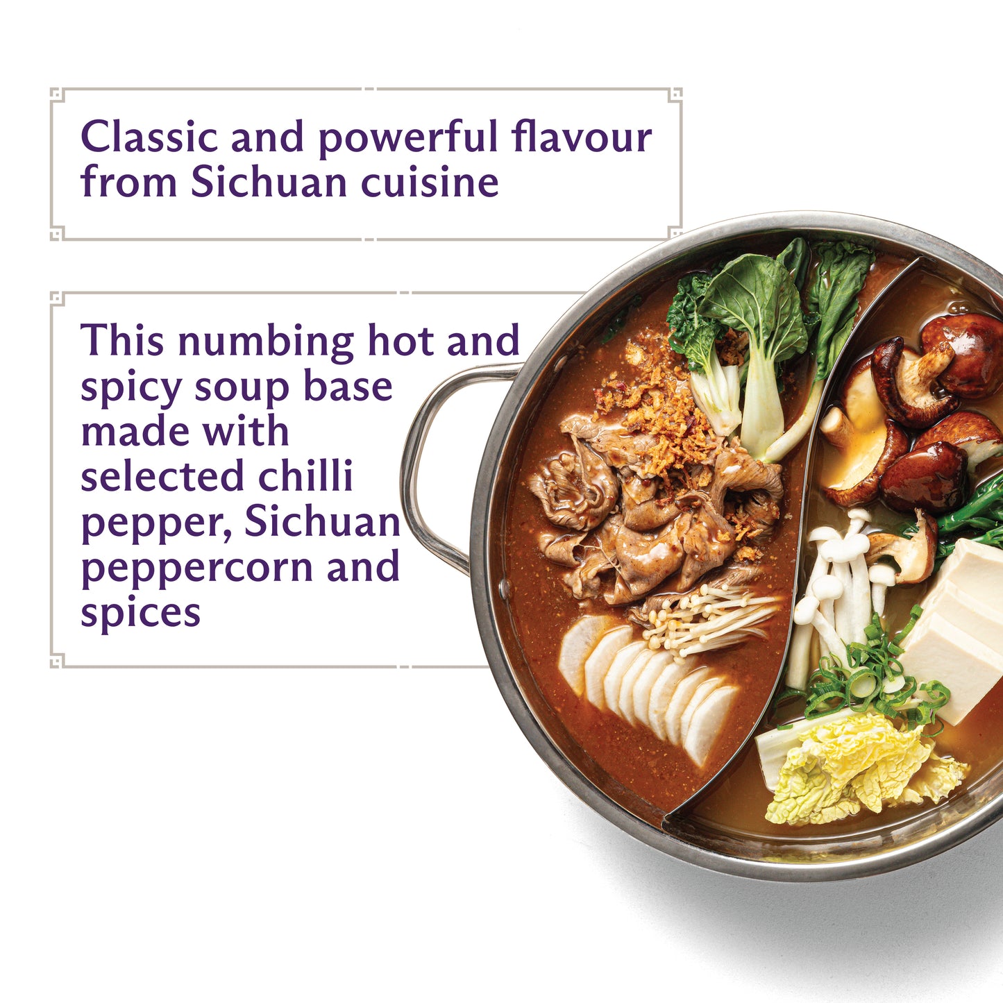 Lee Kum Kee Sichuan Style Hot & Spicy Soup Base 70g (Short Dated) (Pack of 3)
