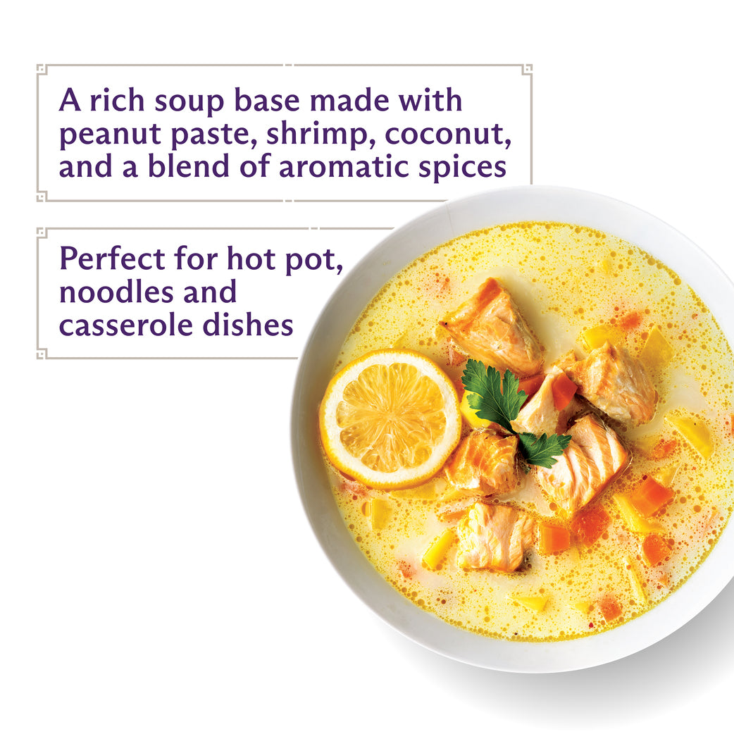 Lee Kum Kee Satay Soup Base 75g (Short Dated) (Pack of 3)