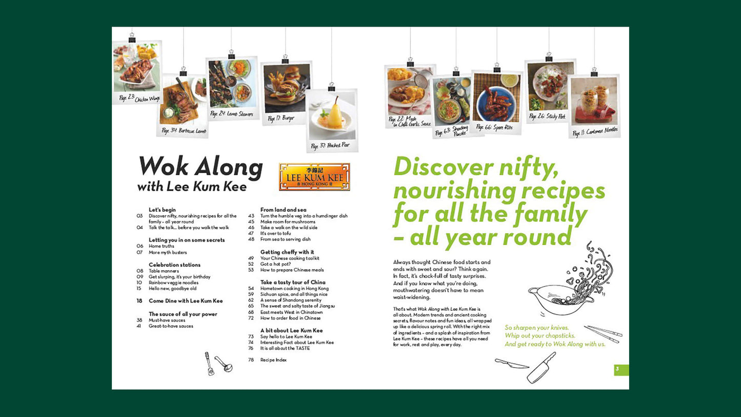 Lee Kum Kee Wok Along Recipe Booklet