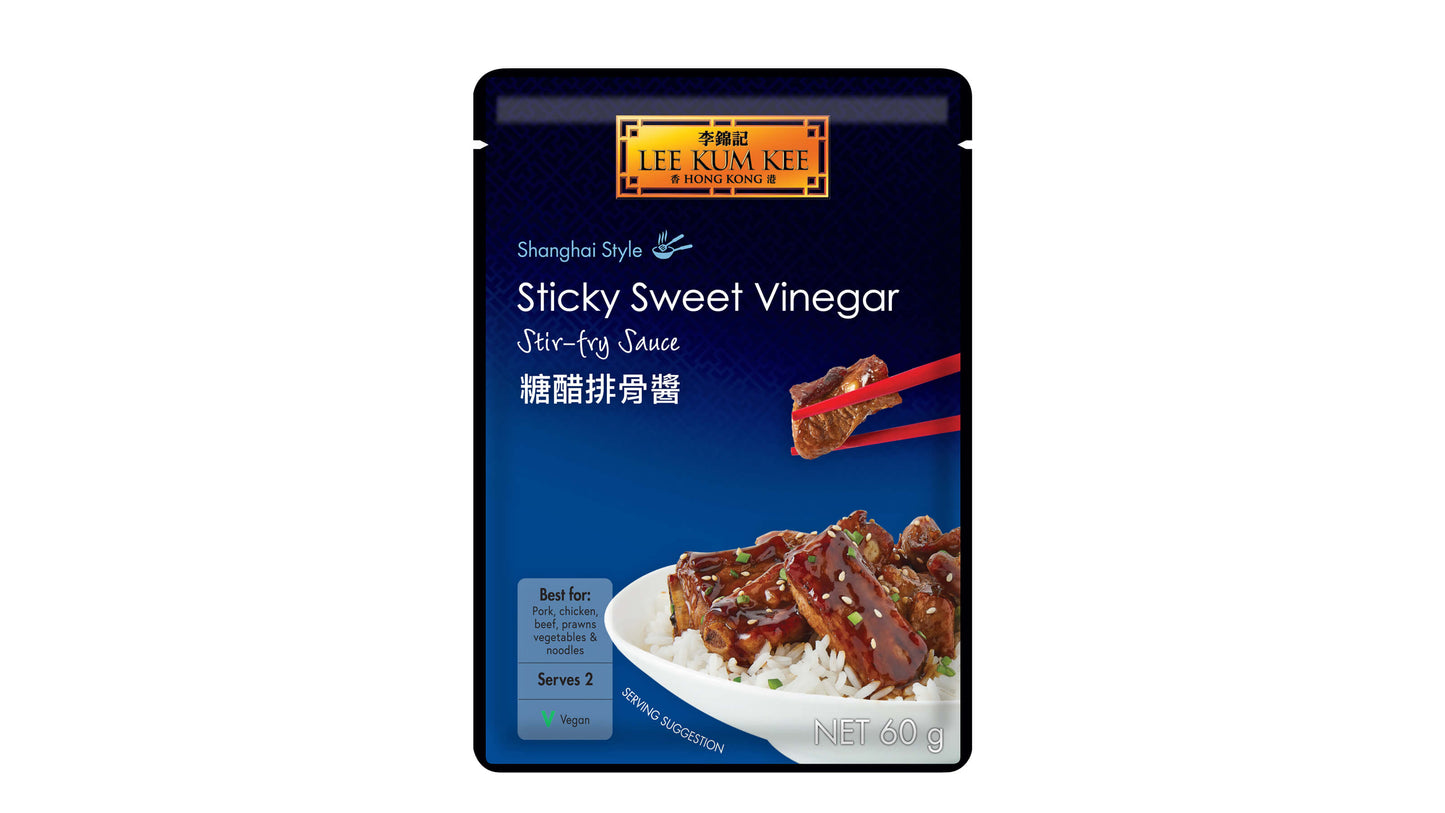Lee Kum Kee Sticky Sweet Vinegar Stir-fry Sauce 60g (Pack of 3)