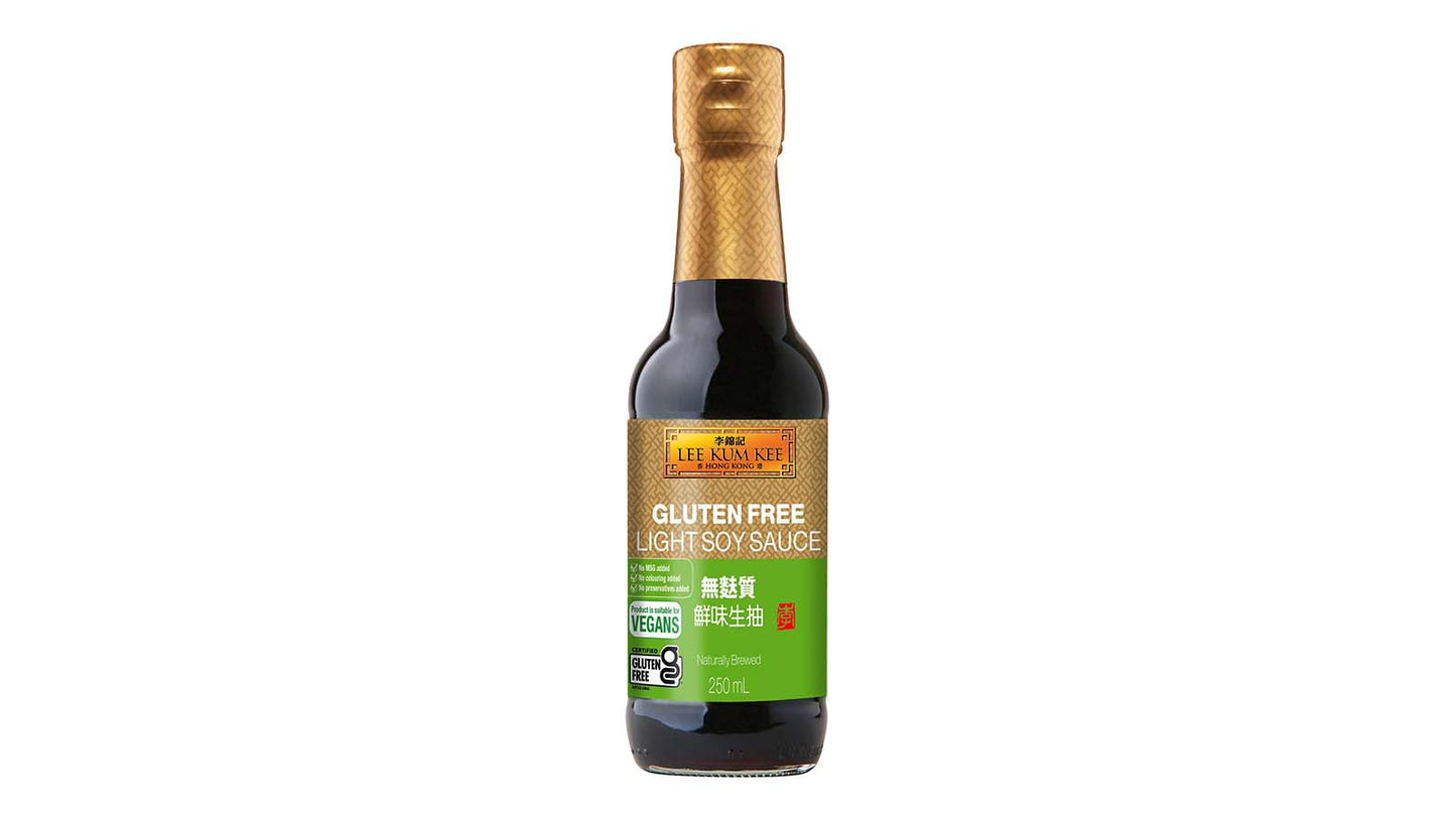 Lee Kum Kee Gluten Free Light Soy Sauce 250ml