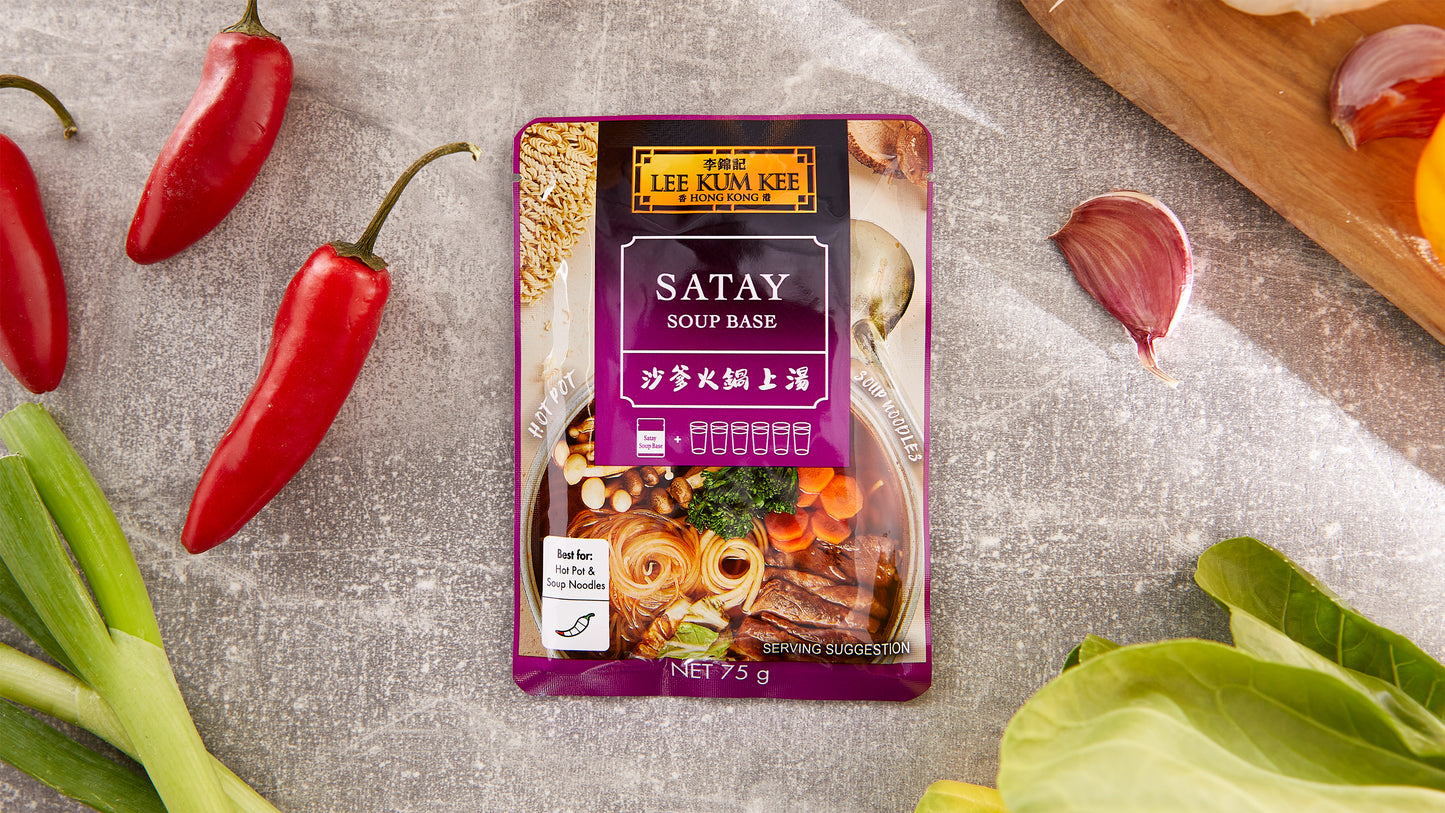 Lee Kum Kee Satay Soup Base 75g (Short Dated)