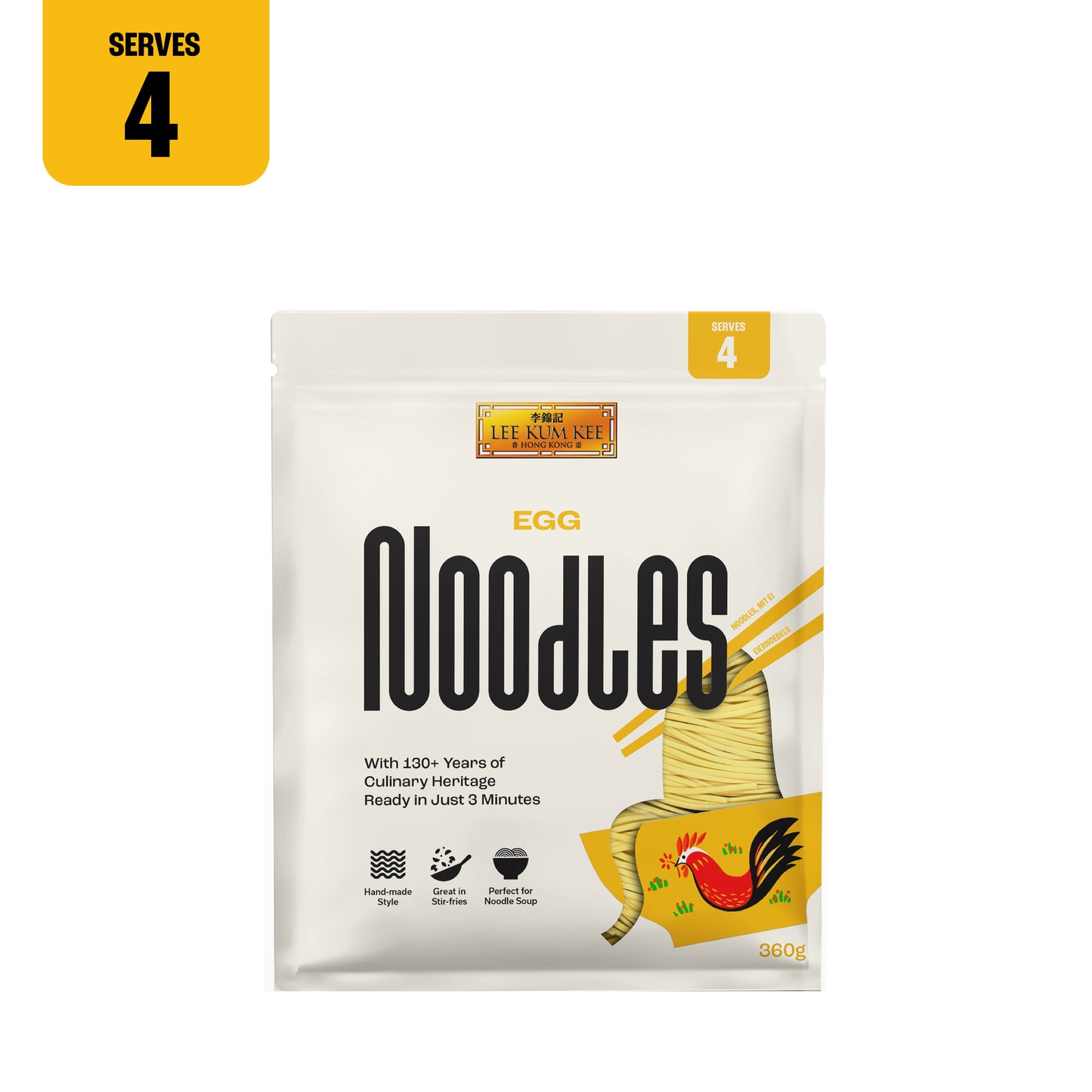 Lee Kum Kee Egg Noodles 360g