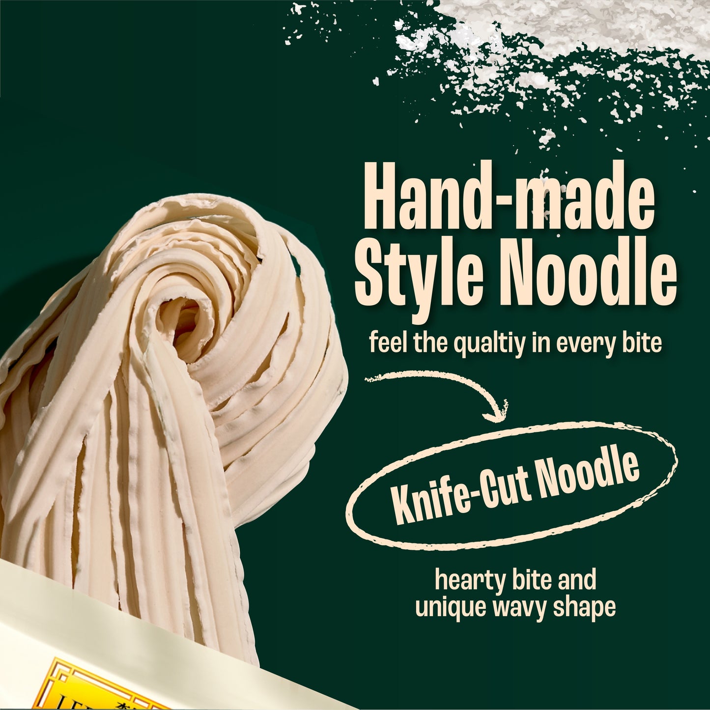 Lee Kum Kee Knife-cut Noodles 360g