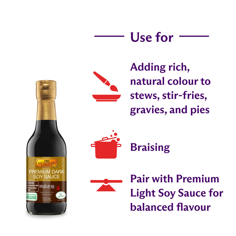Lee Kum Kee Premium Dark Soy Sauce 150ml