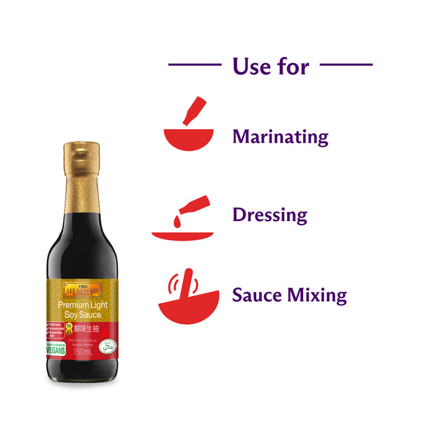 Lee Kum Kee Premium Light Soy Sauce 150ml (Short Dated)