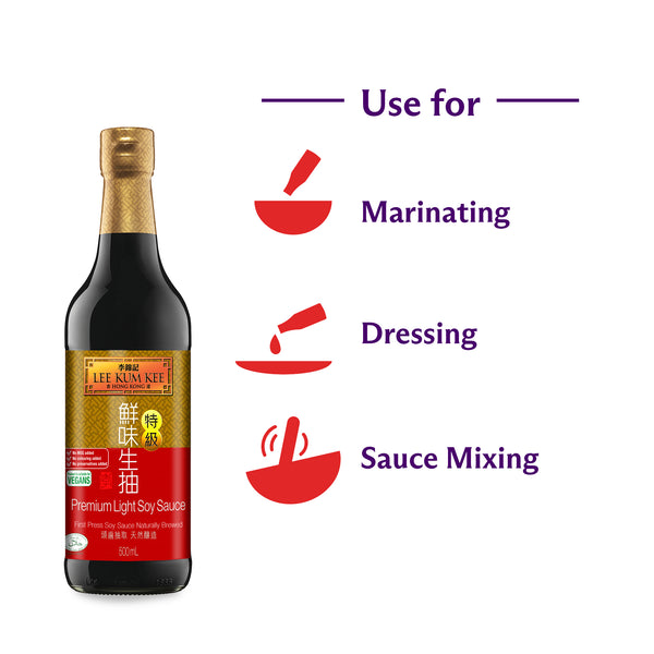 Lee Kum Kee Premium Light Soy Sauce 500ml