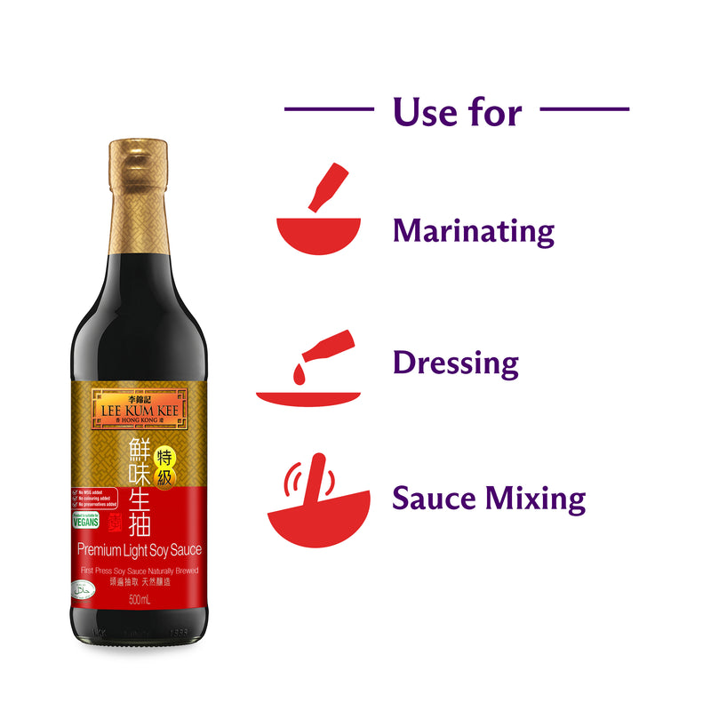 Lee Kum Kee Premium Light Soy Sauce 500ml