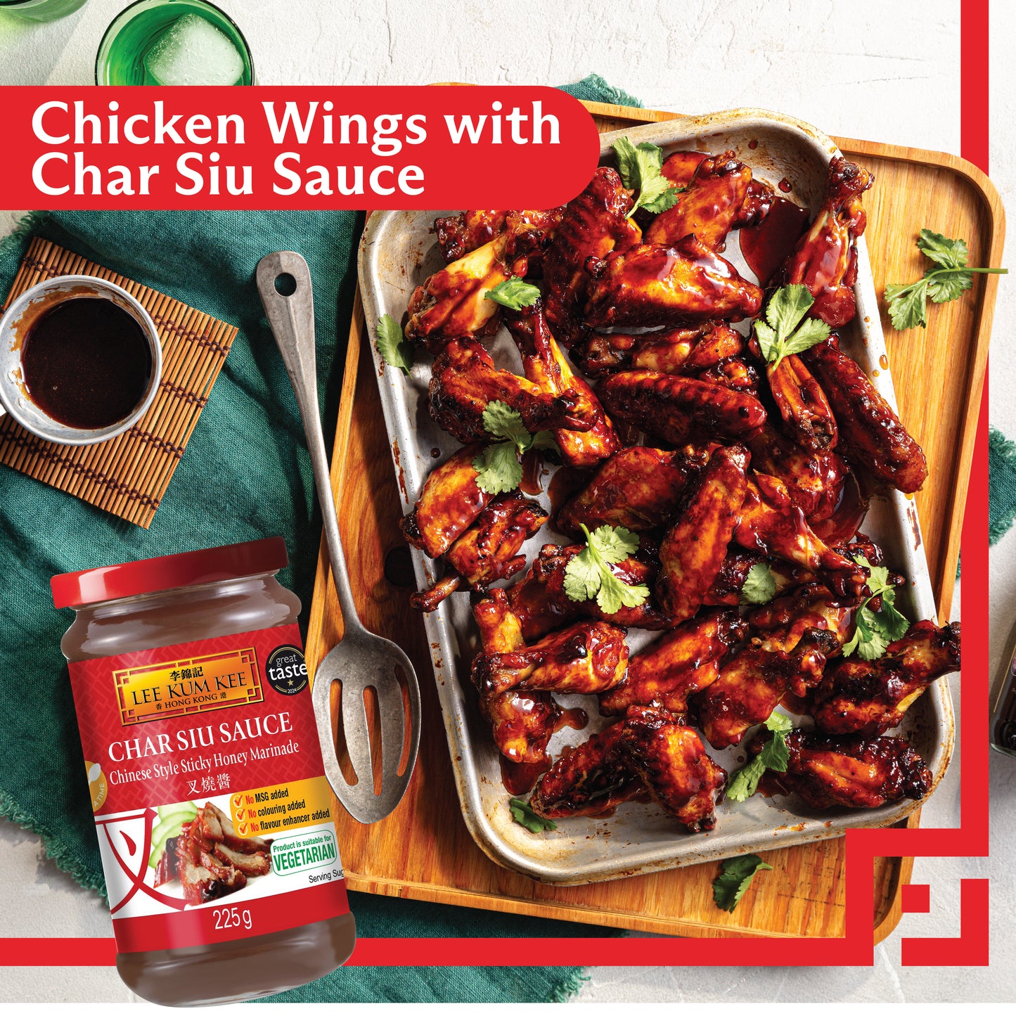 Lee Kum Kee Char Siu Sauce (Chinese BBQ Sauce) 225g