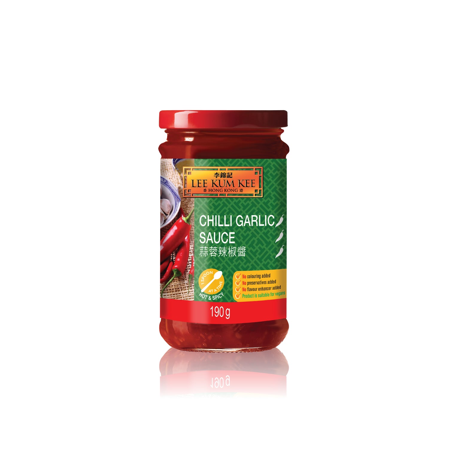 Lee Kum Kee Chilli Garlic Sauce 190g (Short Dated)