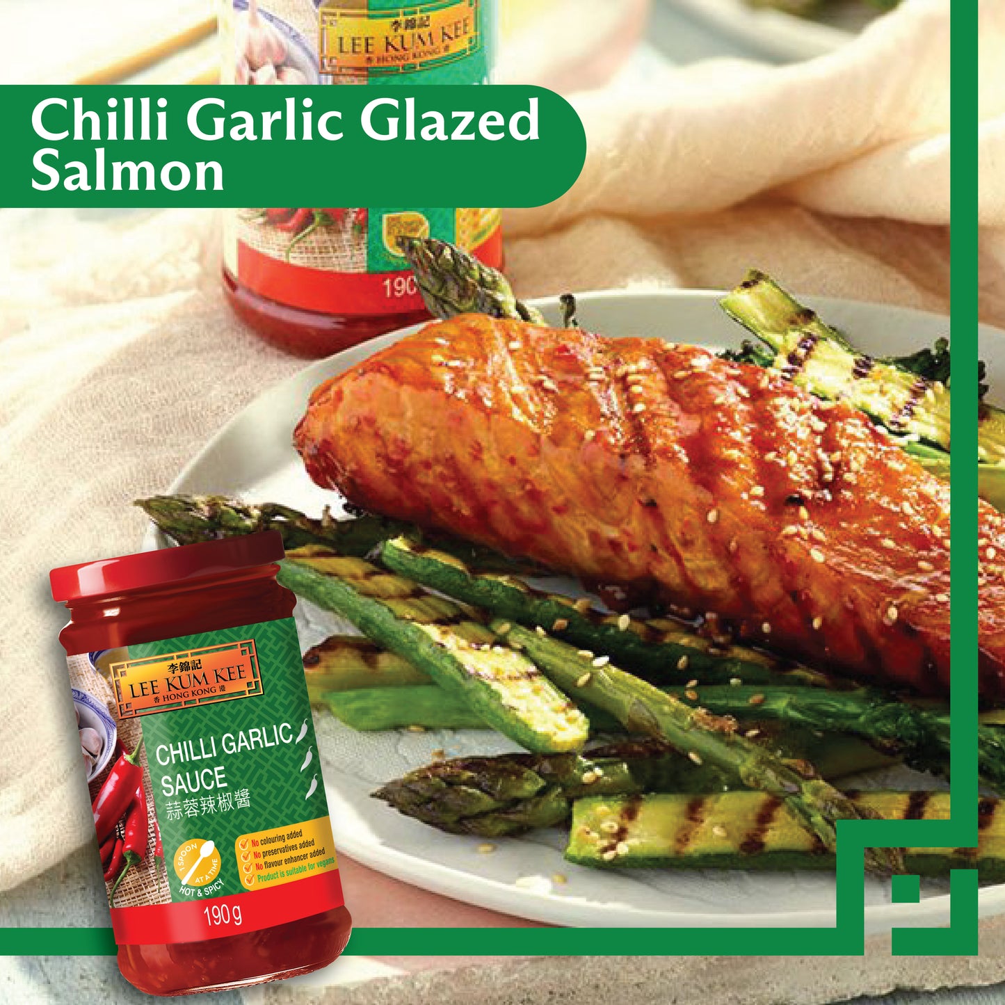 Lee Kum Kee Chilli Garlic Sauce 190g