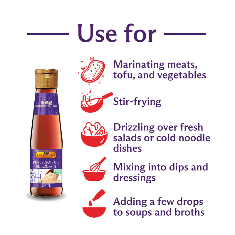 Lee Kum Kee Pure Sesame Oil 207ml