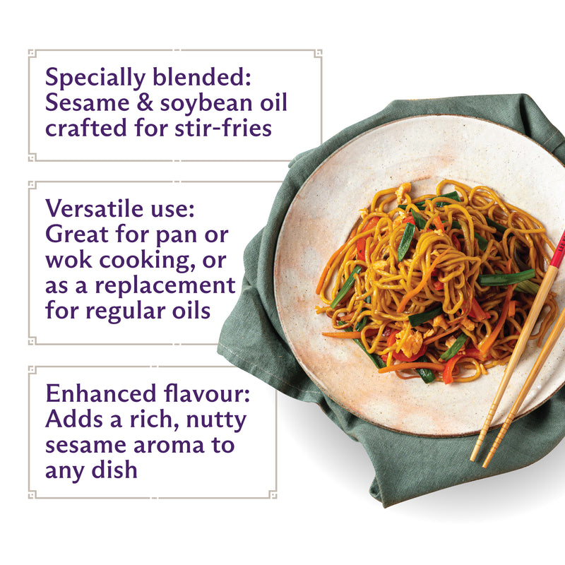 Lee Kum Kee Sesame Wok Oil 207ml (Short Dated)