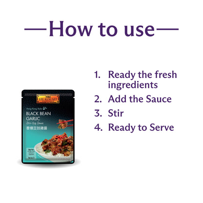Lee Kum Kee Black Bean Stir Fry Sauce 50g