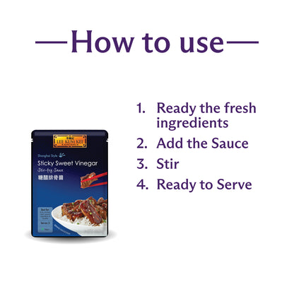 Lee Kum Kee Sticky Sweet Vinegar Stir-fry Sauce 60g