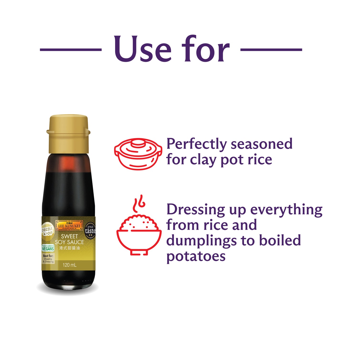 Lee Kum Kee Sweet Soy Sauce 120ml