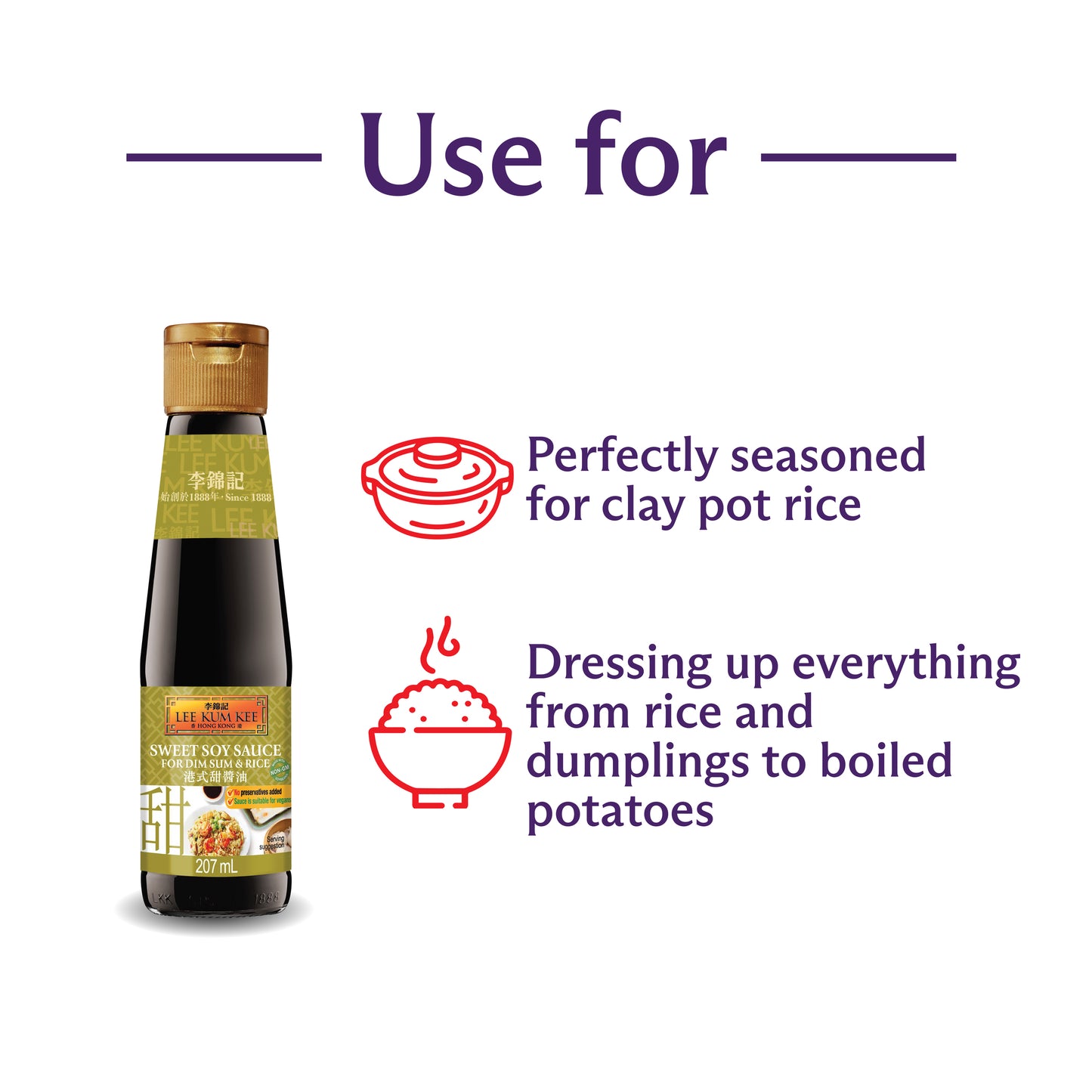 Lee Kum Kee Sweet Soy Sauce 207ml