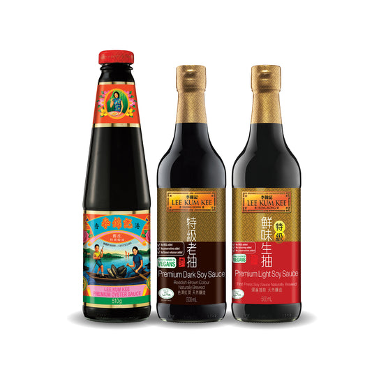 Everyday Soy and Oyster Staples