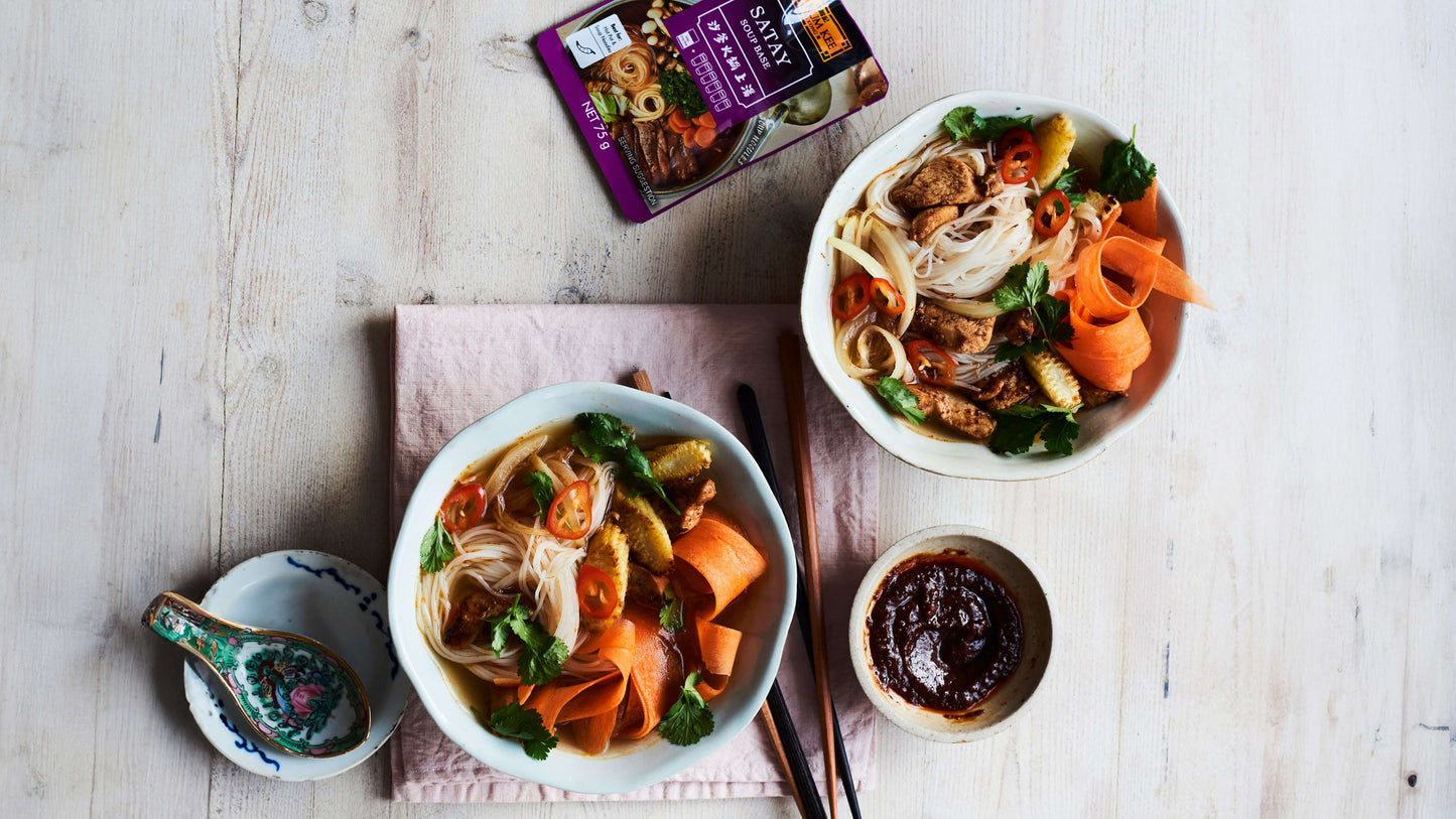 Lee Kum Kee Satay Soup Base 75g (Short Dated)