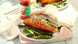Glazed Salmon with Lee Kum Kee Chilli Garlic Sauce