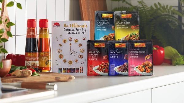 Lee Kum Kee The Ultimate Chinese Stir-fry Starter Pack Sauce Recipe Kit
