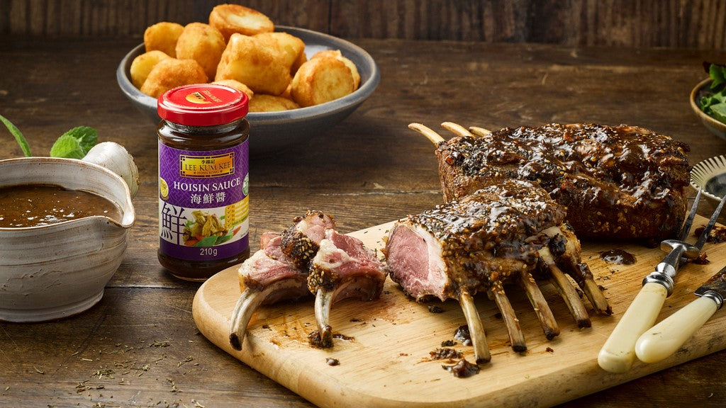 Rack of Lamb with Lee Kum Kee Hoisin Sauce