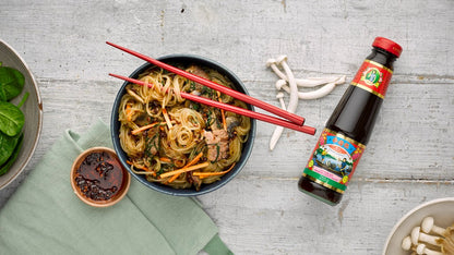 Beef Noodles with Lee Kum Kee Premium Oyster Sauce