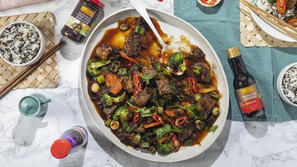 Black Bean Beef  with Lee Kum Kee Black Bean Sauce