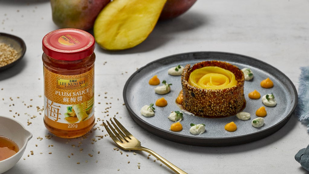 Mango Dessert with Lee Kum Kee Plum Sauce