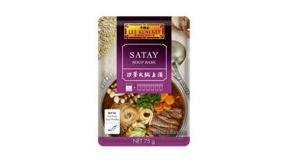 Lee Kum Kee Satay Soup Base 75g (Short Dated)
